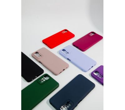 Чохол для Xiaomi Redmi 9T Silicone Full camera червоний 3382797