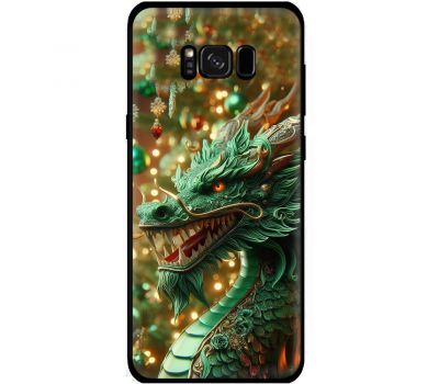 Чохол для Samsung Galaxy S8 (G950) MixCase Новий рік green Dragon