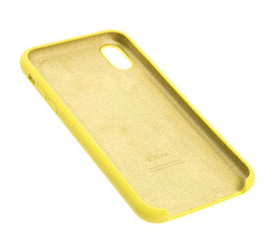 Чохол silicone case для iPhone Xr canary yellow 3382335