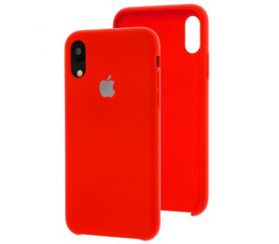Чохол silicone case для iPhone Xr червоний