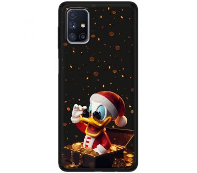 Чохол для Samsung Galaxy M51 (M515) MixCase Новий рік посмішка Скруджа