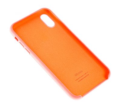 Чохол silicone case для iPhone Xr peach 3382222