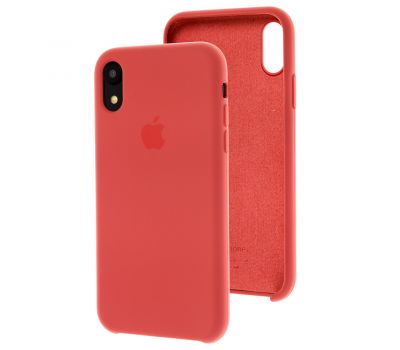 Чохол silicone case для iPhone Xr camellia