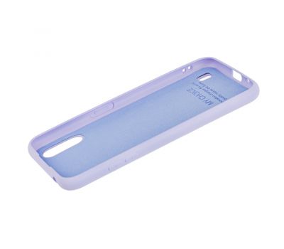Чохол для Samsung Galaxy A01 (A015) Silicone Full світло-фіолетовий 3382952