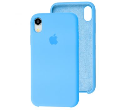 Чохол silicone case для iPhone Xr blue