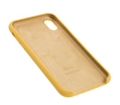 Чохол silicone case для iPhone Xr gold 3382319