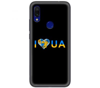 Чохол для Xiaomi Redmi 7 MixCase патріотичні I love UA