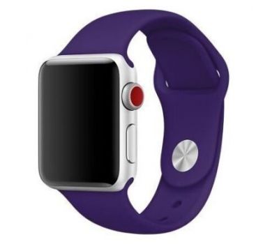 Ремінець Sport Band для Apple Watch 38mm/40mm темно-фіолетовий