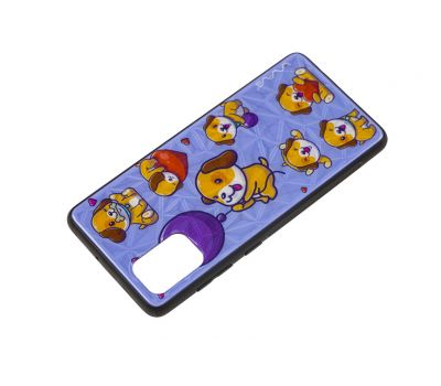 Чохол для Samsung Galaxy A71 (A715) Wave Majesty happy dog ​​/ light purple 3384764