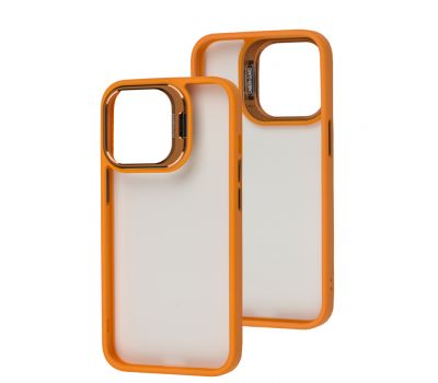 Чохол для Iphone 13 Pro Extreme drops crystal glass orange