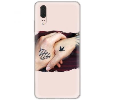 Чехол для Huawei P20 Mixcase для влюбленных 14