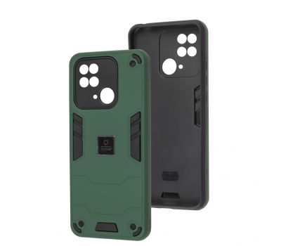 Чохол для Xiaomi Redmi 10C Military armor green