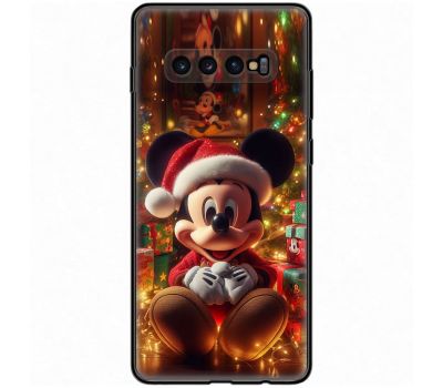 Чохол для Samsung Galaxy S10+ (G975) MixCase Новий рік маленький Міккі