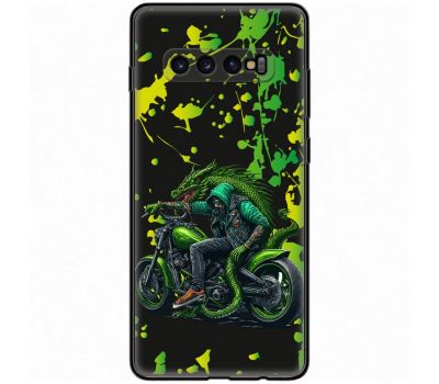 Чохол для Samsung Galaxy S10+ (G975) MixCase Новий рік байкер