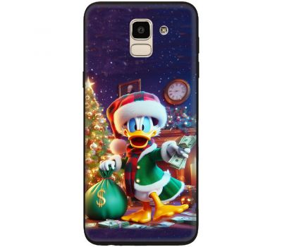 Чохол для Samsung Galaxy J6 2018 (J600) MixCase Новий рік Scrooge and money