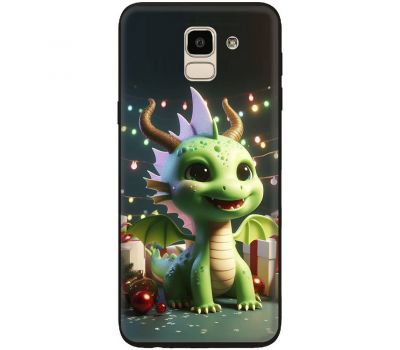 Чохол для Samsung Galaxy J6 2018 (J600) MixCase Новий рік дракоша