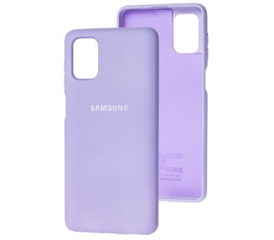 Чохол для Samsung Galaxy M51 (M515) Silicone Full бузковий