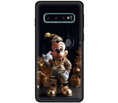 Чохол для Samsung Galaxy S10 (G973) MixCase Новий рік Міккі Маус