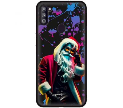 Чохол для Samsung Galaxy A11 / M11 MixCase Новий рік гламурний Святий Миколай