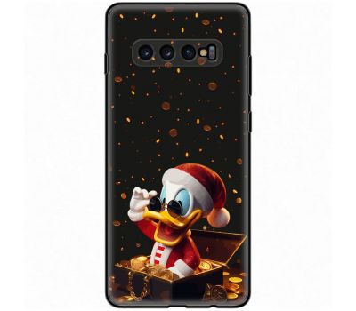 Чохол для Samsung Galaxy S10+ (G975) MixCase Новий рік посмішка Скруджа