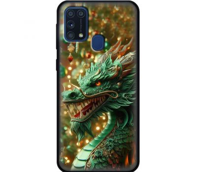 Чохол для Samsung Galaxy M31 (M315) MixCase Новий рік green Dragon