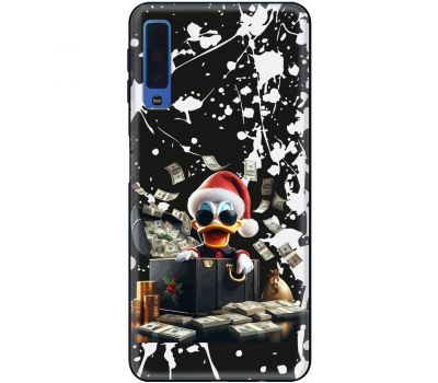 Чохол для Samsung Galaxy A7 2018 (A750) MixCase Новий рік Скрудж