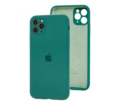 Чохол для iPhone 11 Pro Silicone Slim Full camera сосновий зелений