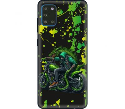 Чохол для Samsung Galaxy A31 (A315) MixCase Новий рік байкер