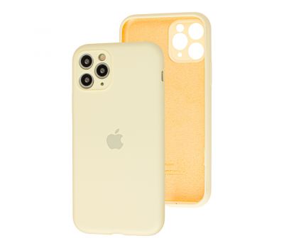 Чохол для iPhone 11 Pro Silicone Slim Full camera mellow yellow