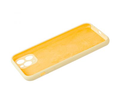 Чохол для iPhone 11 Pro Silicone Slim Full camera mellow yellow 3386377