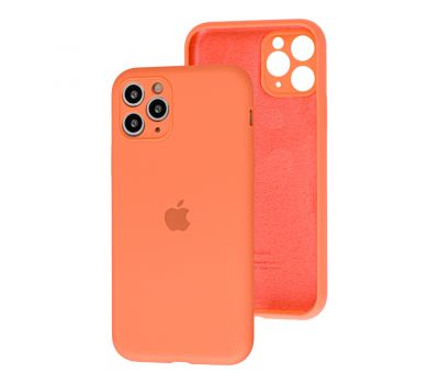 Чохол для iPhone 11 Pro Silicone Slim Full camera papaya