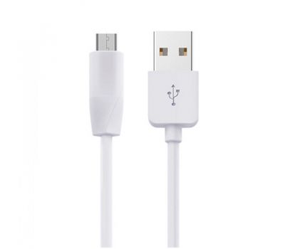 Кабель USB Hoco X1 Rapid microUSB 2m білий 3387124
