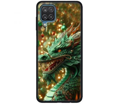 Чохол для Samsung Galaxy A22 (A225) / M32 MixCase Новий рік green Dragon