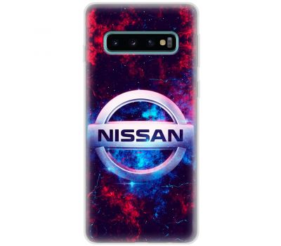 Чохол для Samsung Galaxy S10 (G973) MixCase машини nissan лого