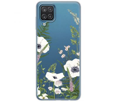Чохол для Samsung Galaxy M53 (M536) Mixcase квіти білі квіти лісові трави
