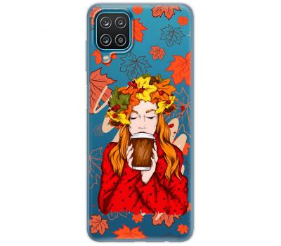 Чохол для Samsung Galaxy M53 (M536) MixCase осінь дівчина з віночком