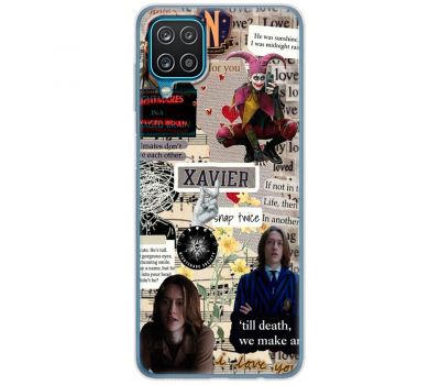 Чохол для Samsung Galaxy M53 (M536) Mixcase Венздей колаж Ксав'є Т