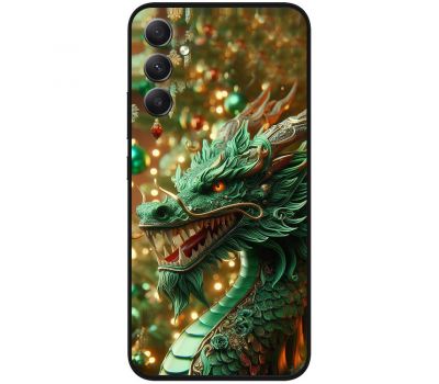 Чохол для Samsung Galaxy A24 (A245) MixCase Новий рік green Dragon