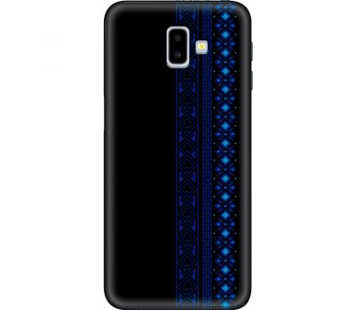 Чохол для Samsung Galaxy J6+ 2018 (J610) MixCase патріотичні синій колір вишиванки