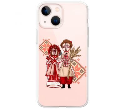 Чохол для iPhone 13 MixCase патріотичні Українські ляльки 3389762