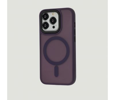 Чохол для iPhone 14 Pro Cosmic Magnetic MagSafe bordo 3390357