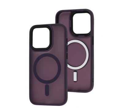 Чохол для iPhone 14 Pro Cosmic Magnetic MagSafe bordo