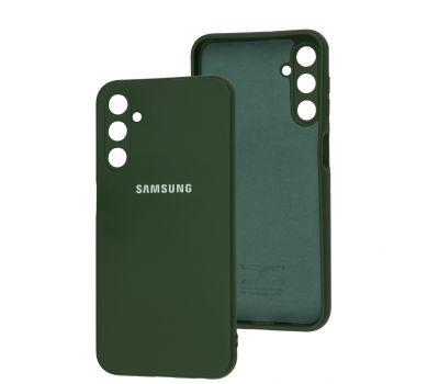 Чохол для Samsung Galaxy A24 (A245) Full camera dark green