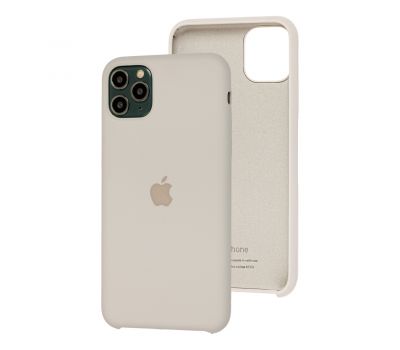 Чохол silicone для iPhone 11 Pro Max case stone