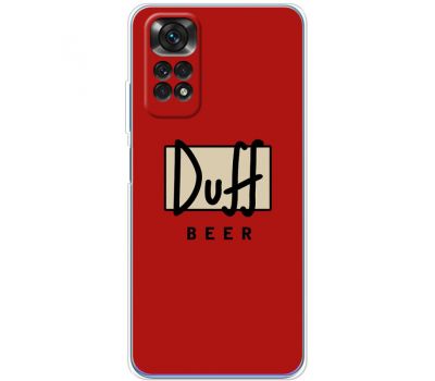 Чохол для Xiaomi Redmi Note 11 / 11s MixCase Duff beer