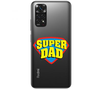 Чохол для Xiaomi Redmi Note 11 / 11s MixCase День батька super Dad