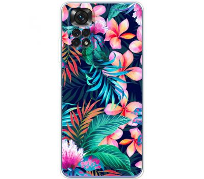 Чохол для Xiaomi Redmi Note 11 / 11s MixCase flowers in the tropics