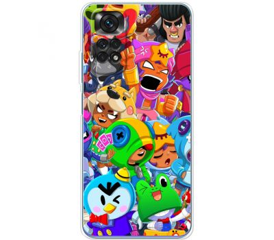 Чохол для Xiaomi Redmi Note 11 / 11s MixCase friends brawl stars