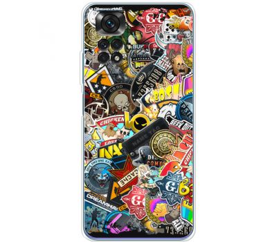 Чохол для Xiaomi Redmi Note 11 / 11s MixCase Go Stickerbombing