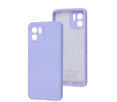 Чохол для Xiaomi Redmi A1 / A2 Wave camera Full light purple